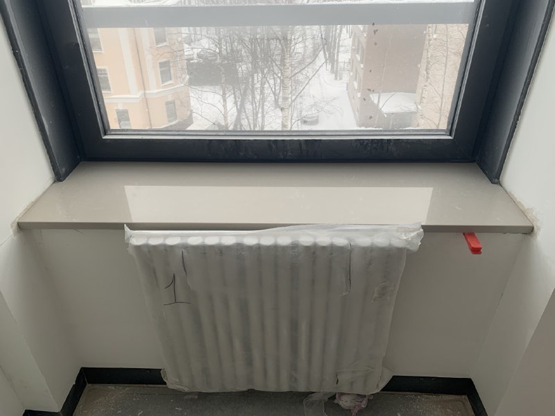 Подоконники из кварцевого агломерата